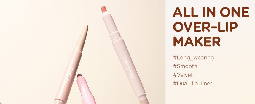 colorgram - All in One Over-Lip Maker - 6 kleuren