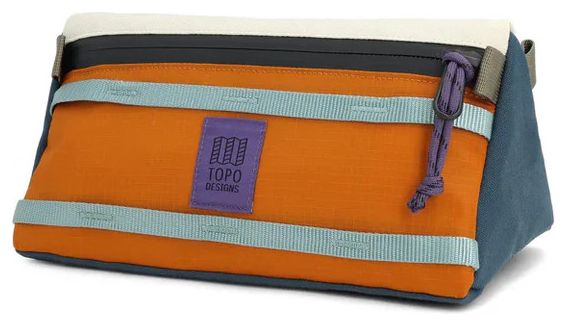 Sacoche de Guidon Topo Designs Mountain 3L Marron/Bleu