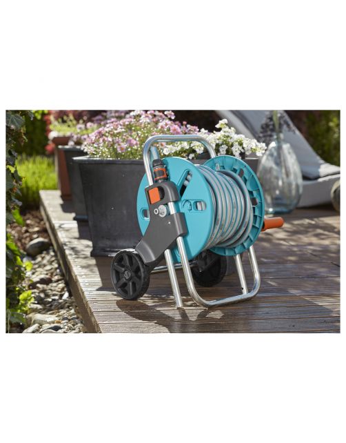 Gardena Slangenwagen Aquaroll 13 Mm S Incl Slang - Slanghaspel - 20 m