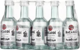 BACARDI CARTA BLANCA MINIATUREN 10X5CL