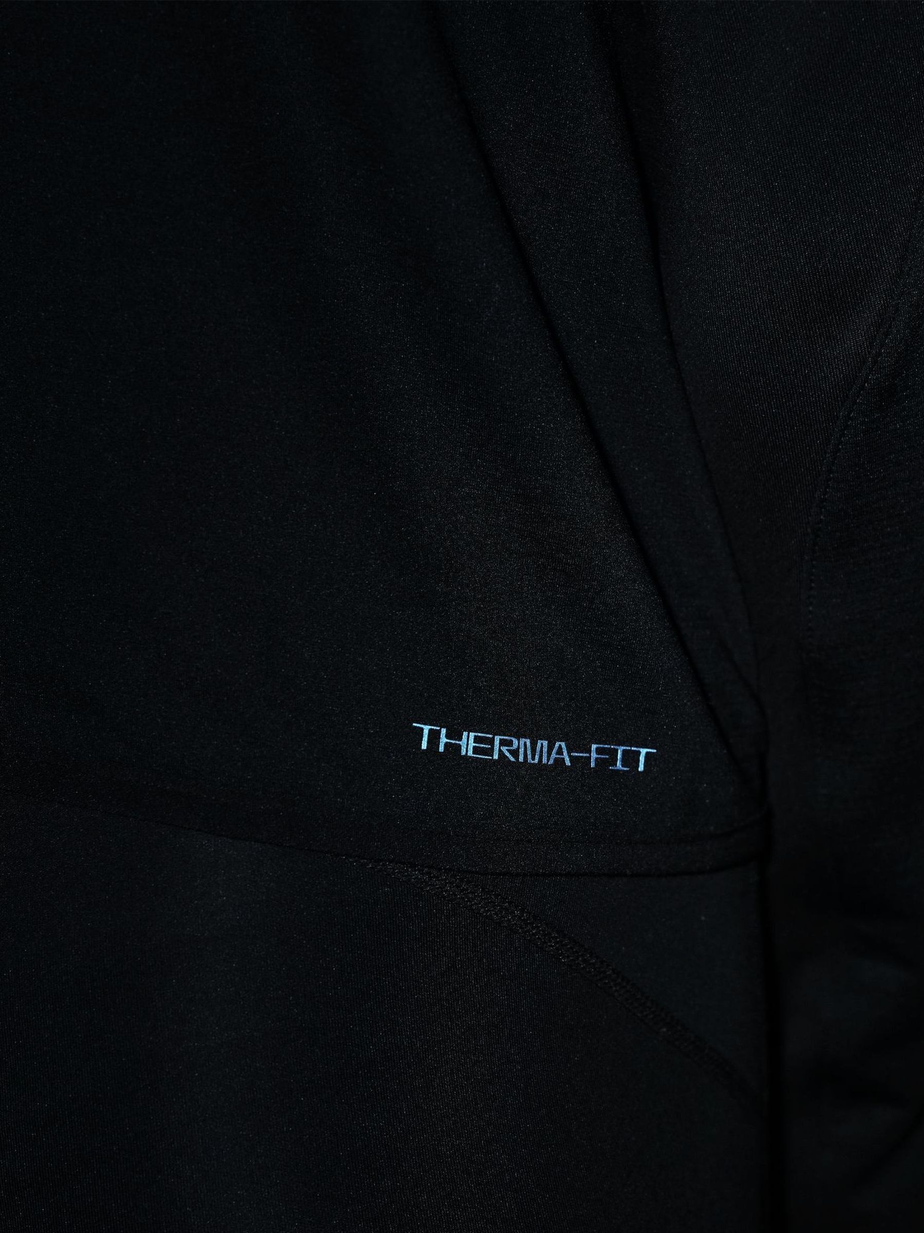 Zwart - Nike Pro ThermaFIT 1/2 Zip Long Sleeve Top