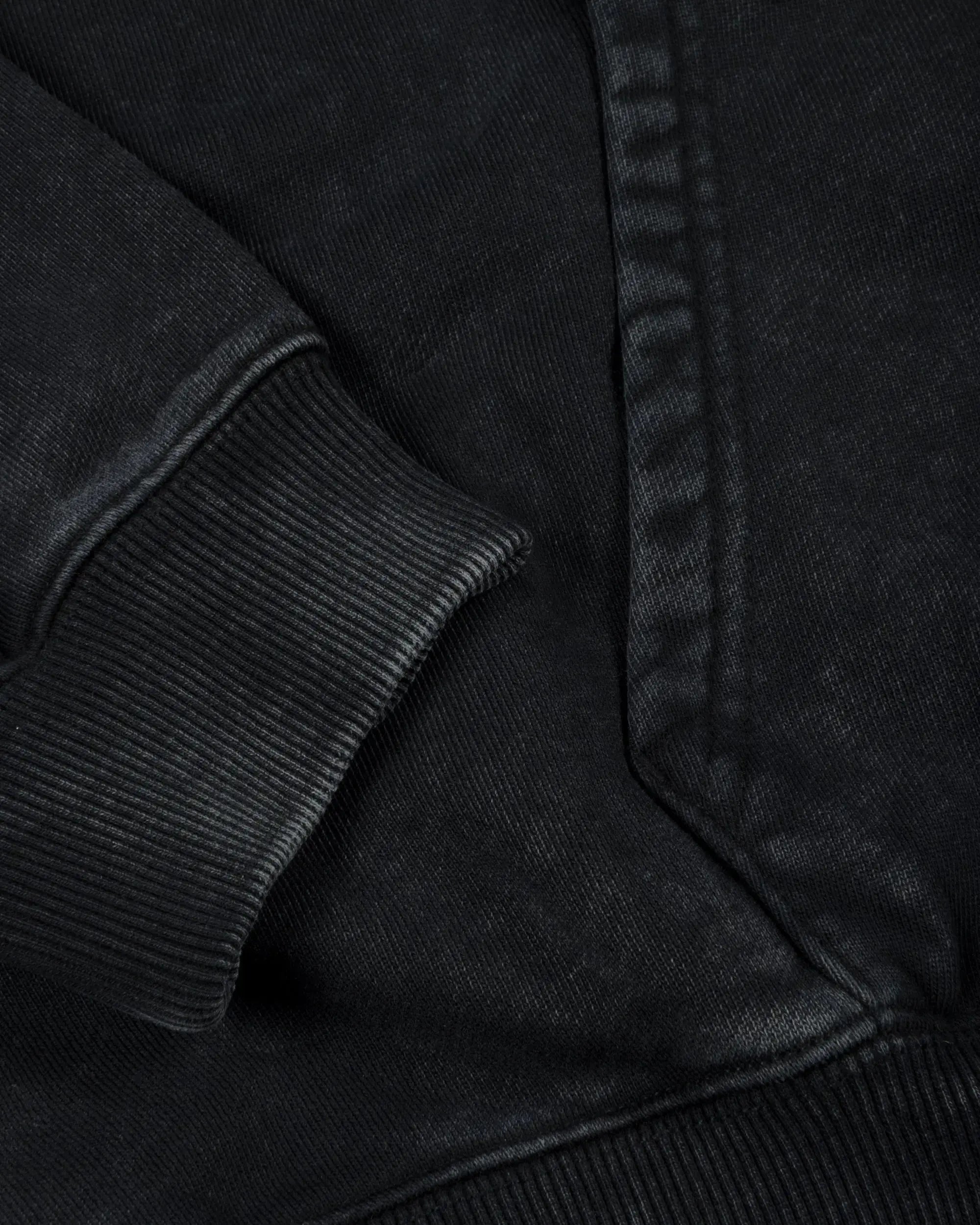 Patta Loopback Logo Zip Hooded Sweater (Moonless Night)