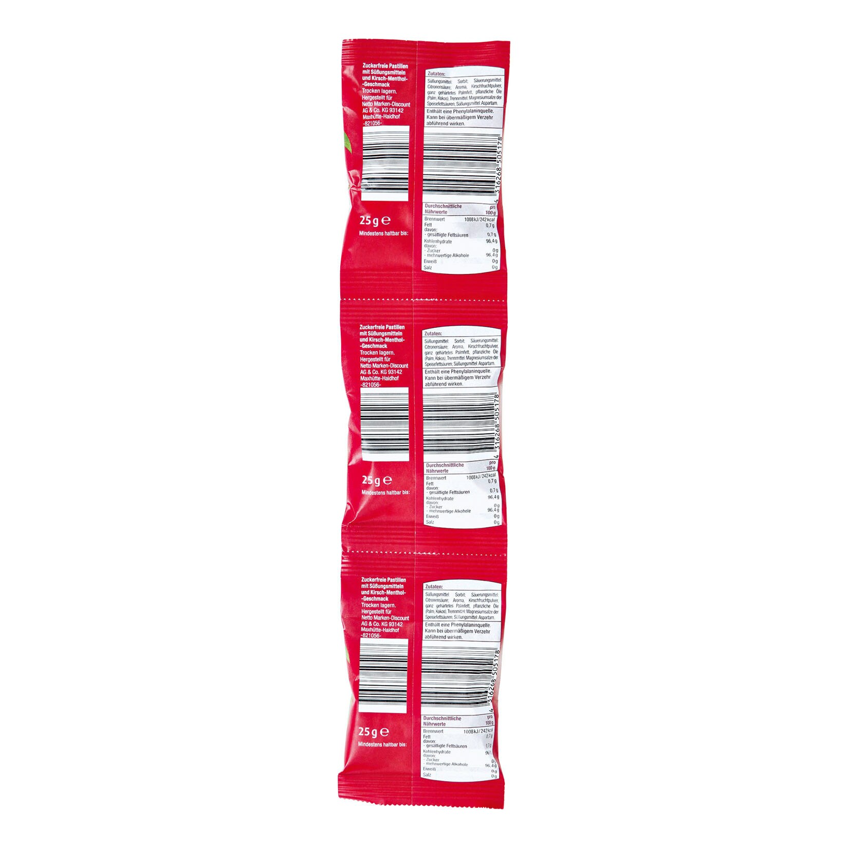 Bronchibon Pastillen 3 x 25 g, verschiedene Sorten, 24er Pack
