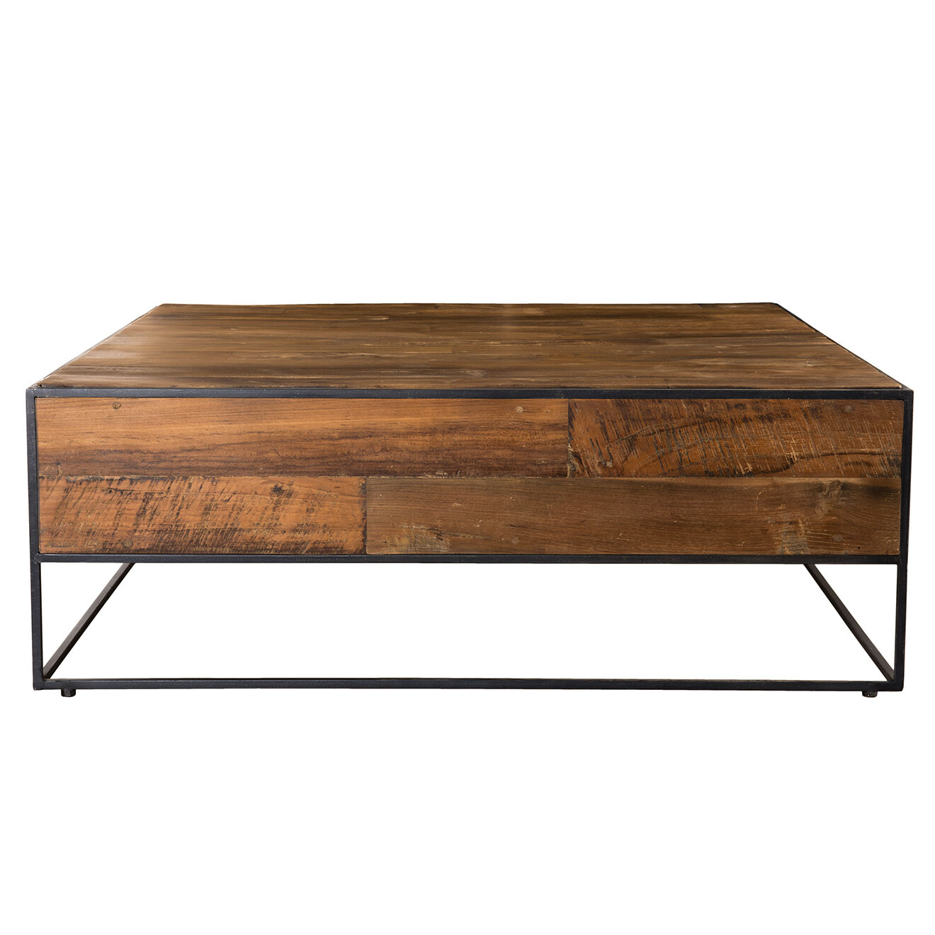 Macabane Table basse Sixtine teck - 100x100x36 cm
