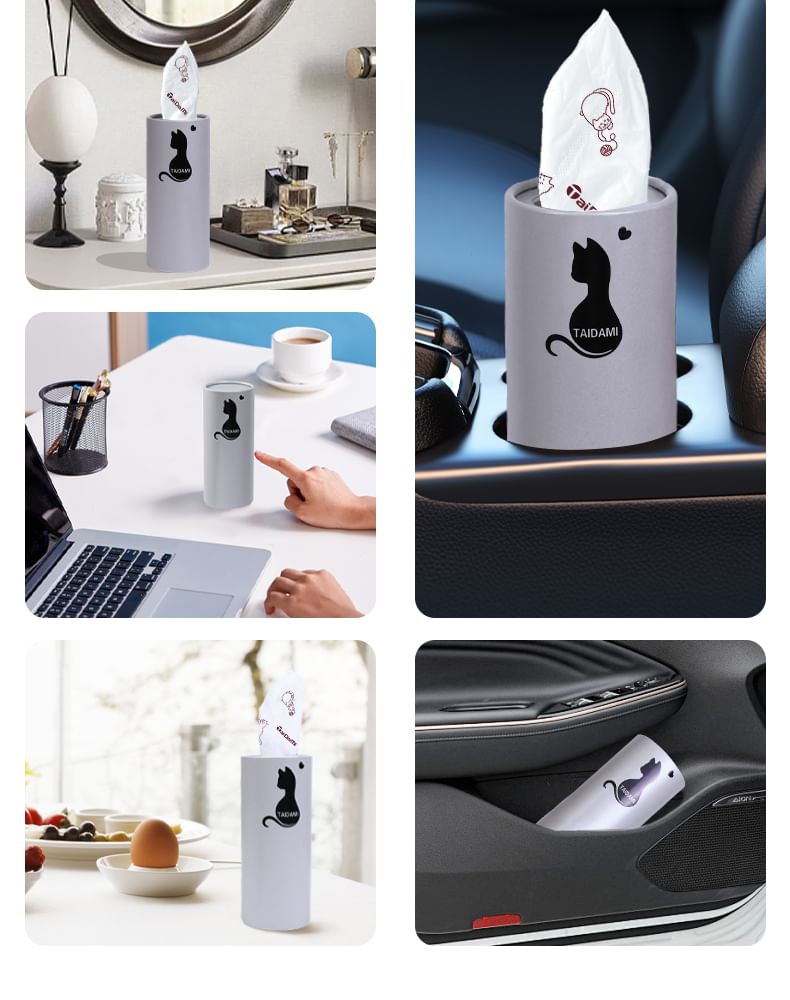 Het Open Boek - Print Auto Tissue Box / Navulling