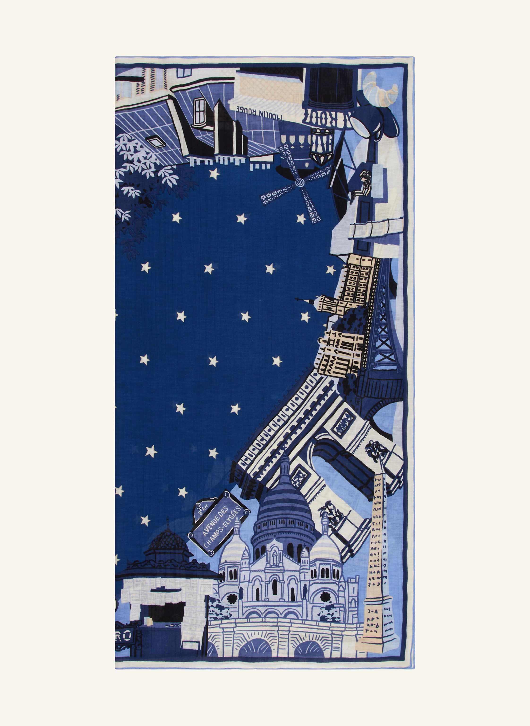 INOUI EDITIONS Tuch J'AIME PARIS