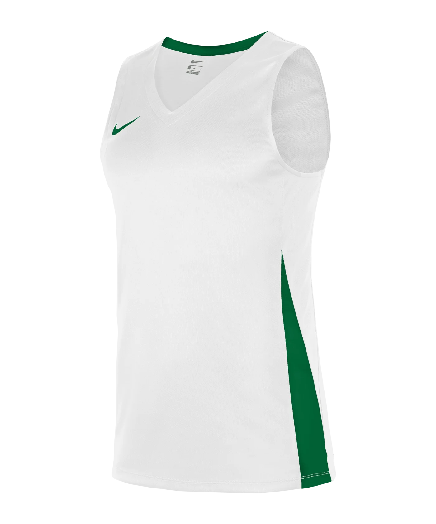 Nike Team Basketball Stock Trikot Weiss Grün F104