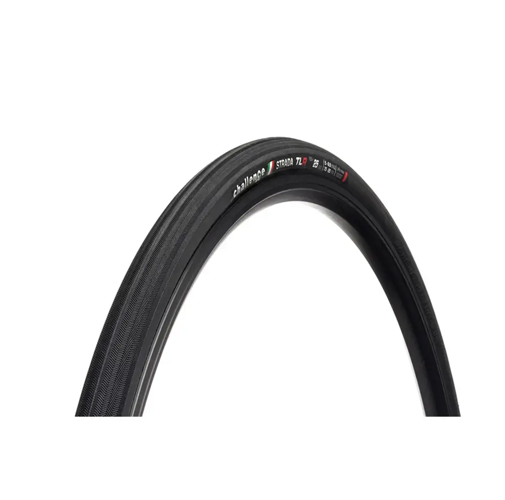 Challenge Strada TLR Racefiets Band Zwart/Zwart