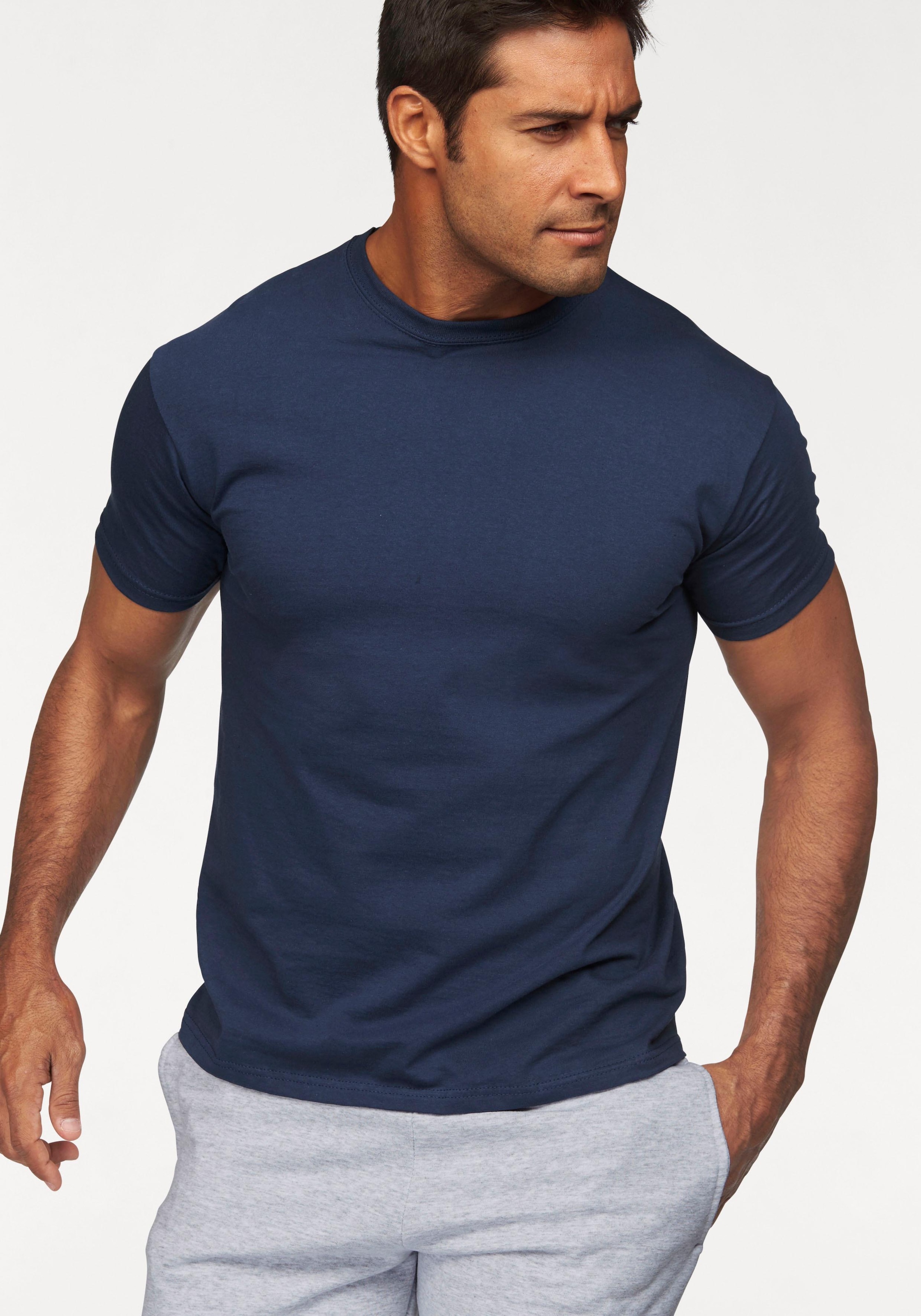 Fruit of the Loom T-Shirt, 2 Stk. aus reiner Baumwolle