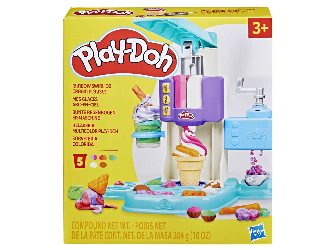 SORVETERIA COLORIDA PLAY DOH