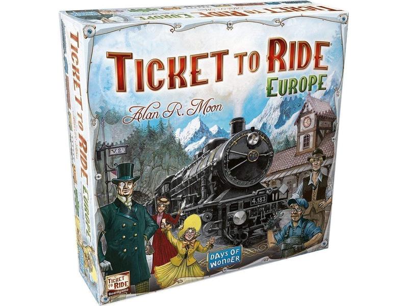 Days of Wonder Familienspiel Zug um Zug Europa Brettspiel