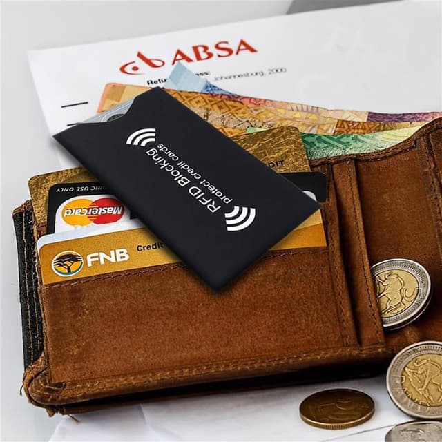 10x RFID-blokerende beskyttelsesetui til kreditkort