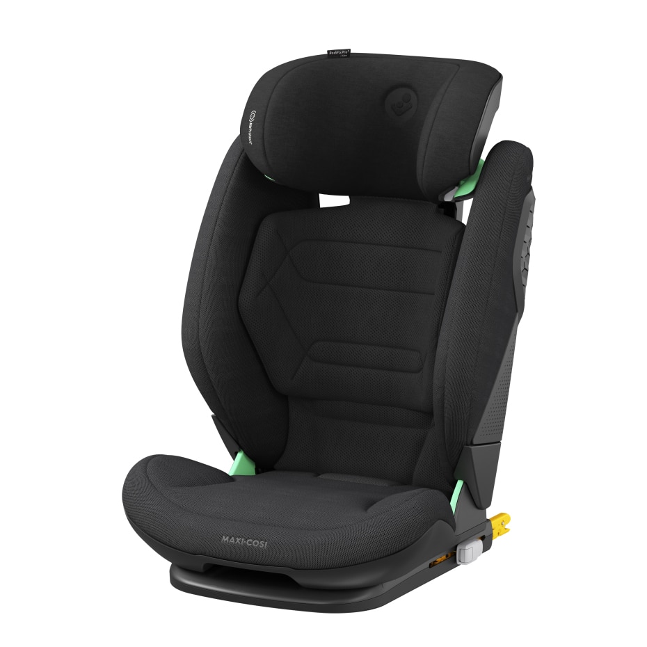 RodiFix Pro² i-Size 3.5 - 12 Y  100 - 150 cm  15 - 36 kg    Mehrere Sitz- und Liegepositionen |    G-CELL Seitenaufprallschutz |    ClimaFlow zur Temperaturregulierung |    AirProtect®-Sicherheitskissen |