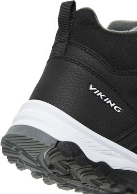 Viking Akkarvik L Mid WP Sneakers, Svart/Grå