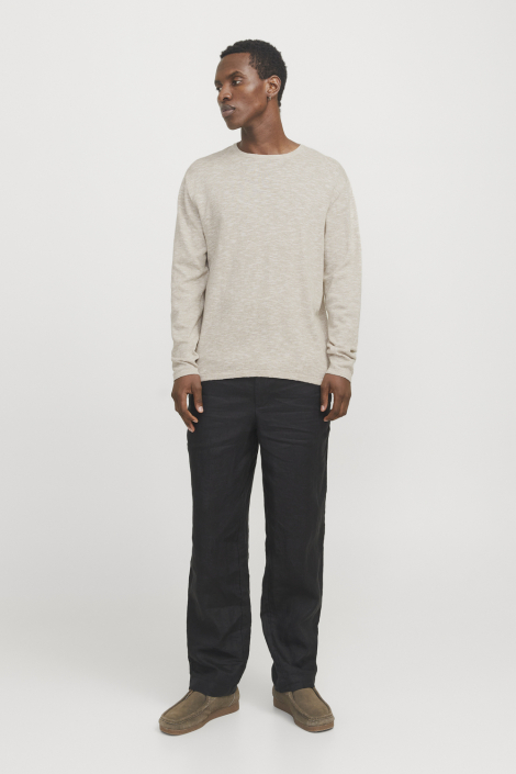 Jack & Jones beige heren trui