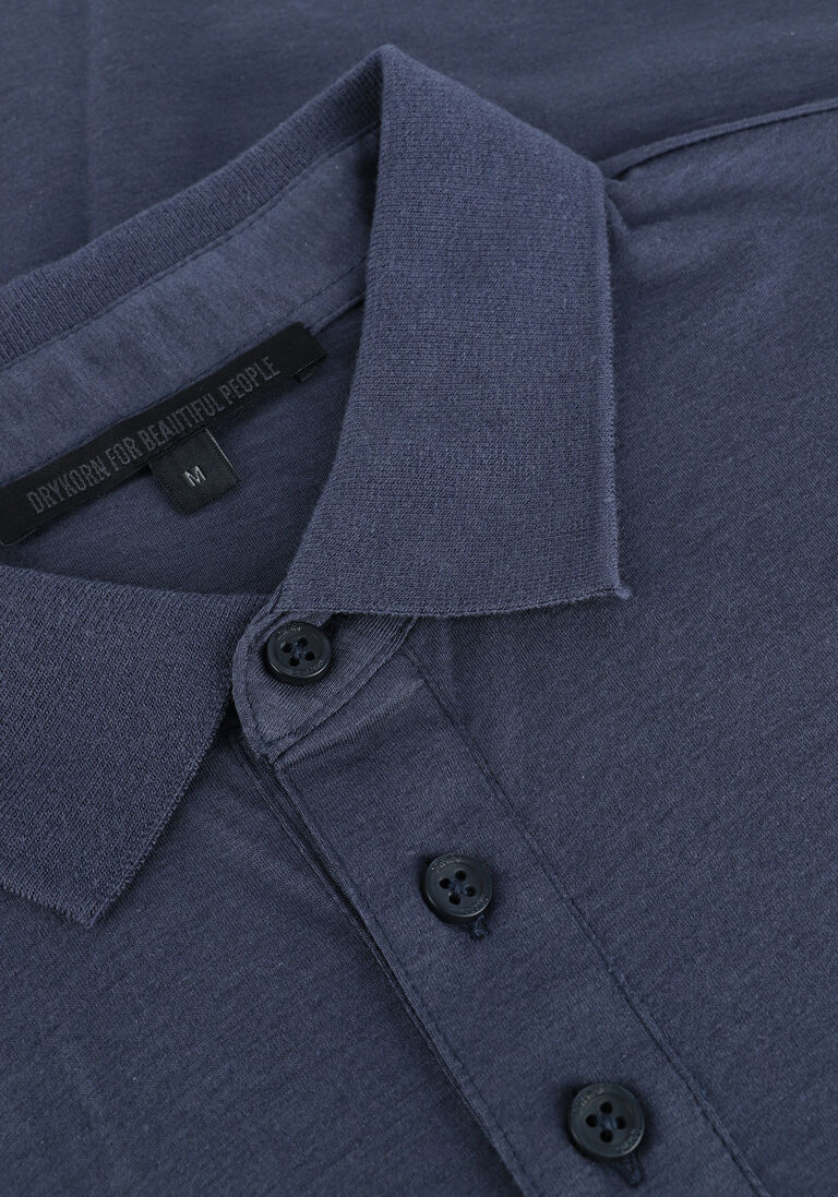 DRYKORN donkerblauwe drykorn polo garry 520109