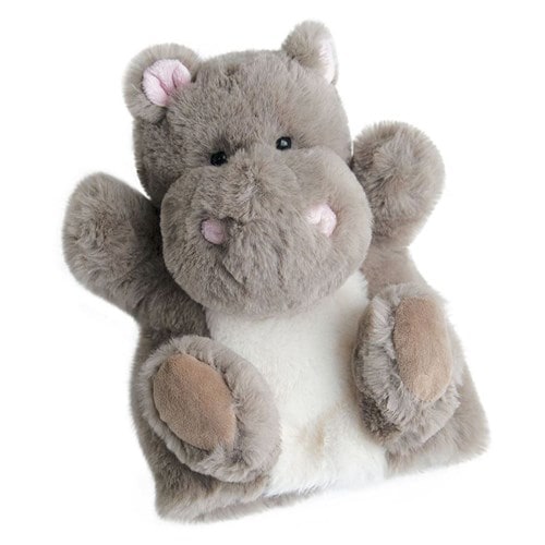 Marionnette à main hippo 25 cm