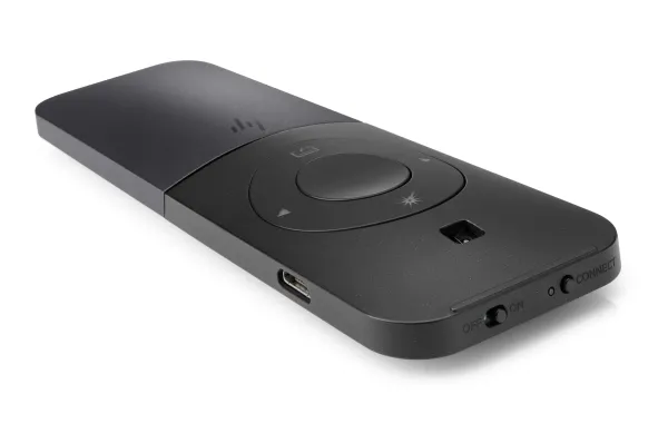HP Elite Presenter - Fjernbetjening til præsentation - RF - sort - for HP 20, 22, 24, 27, 460; Pavilion 24, 27, 590, 595, TP01; Pavilion Laptop 14, 15