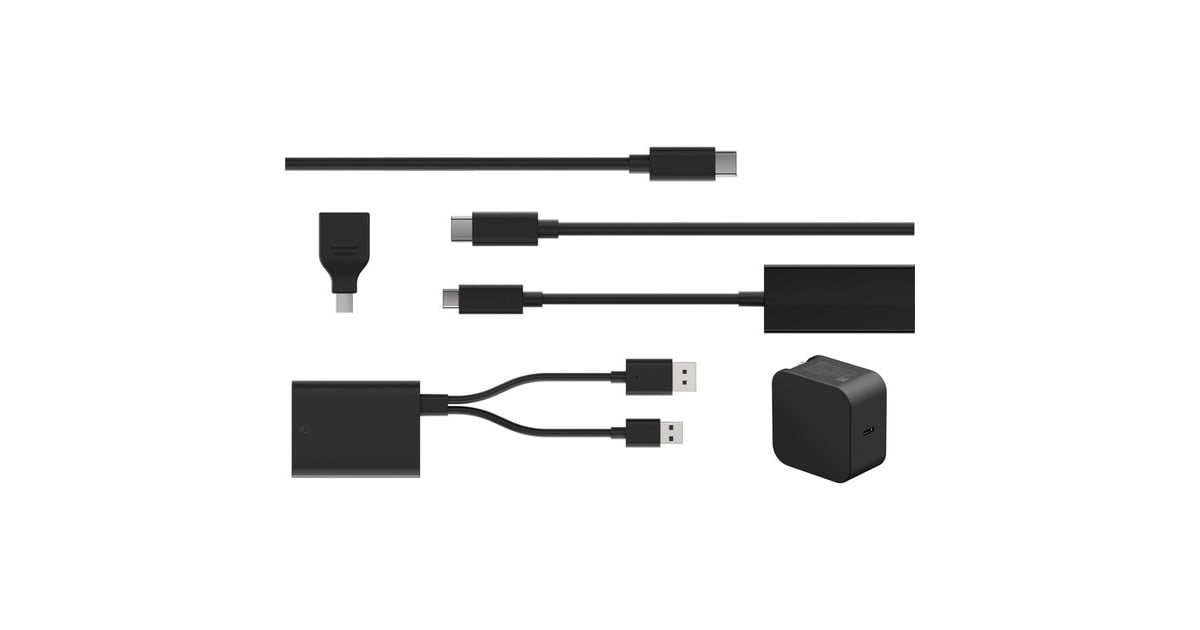 HTCVIVE bedrade streamingset, kabelset en adapter  (Zwart, Compatibel met DisplayPort-modus)