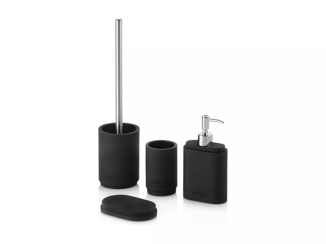 Set de 4 pièces ZIMA noir
