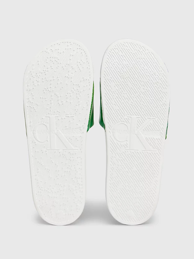 Pantufas com logotipo lenticular