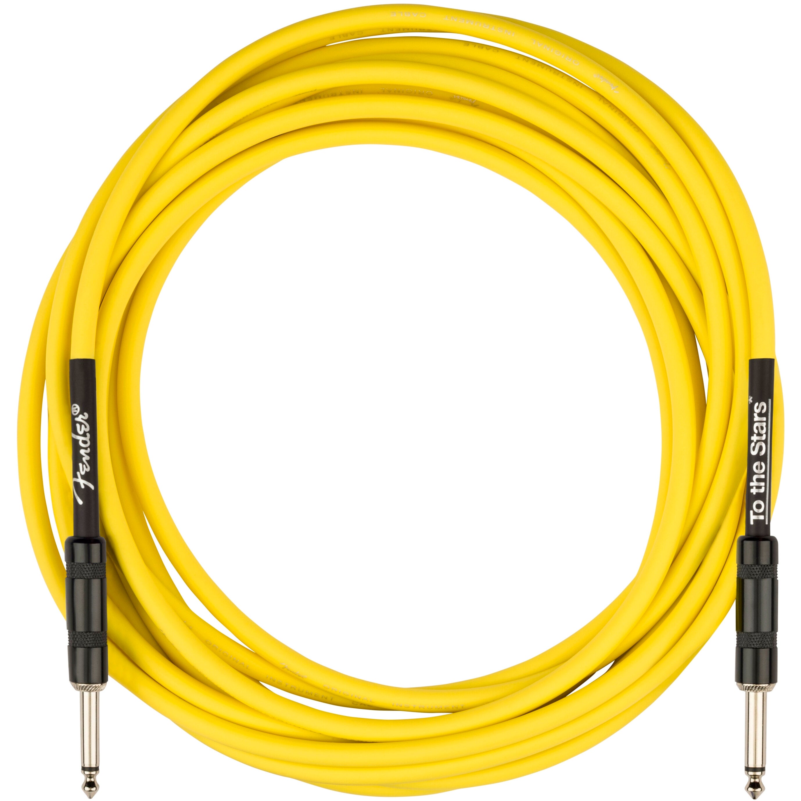Fender Tom DeLonge To The Stars Graffiti Yellow instrumentkabel 5.5m