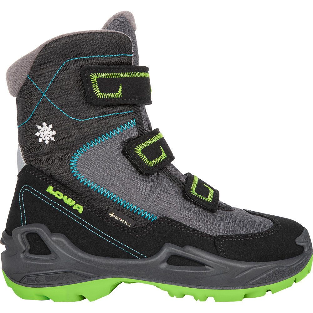 LOWA Milo GORE-TEX® HI Winterboots Kinder schwarz