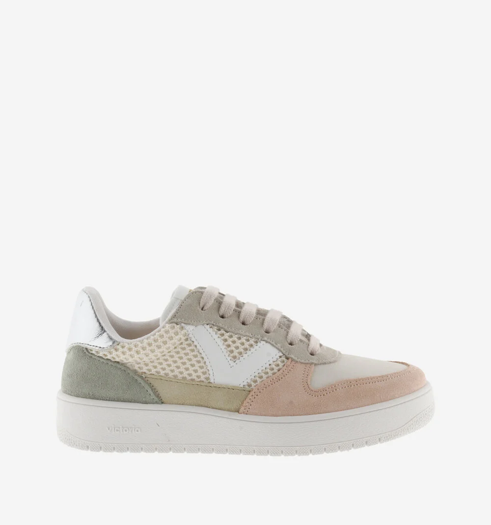 MADRID MESH & CUIR FENDUBEIGE