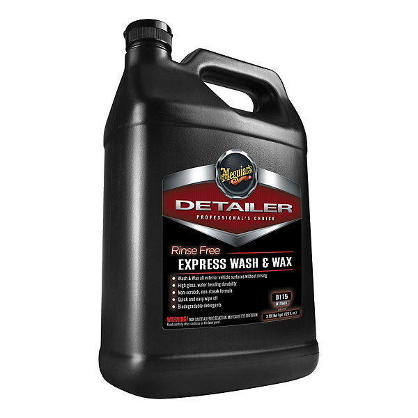 Shampooing et cire sans eau Meguiar'S, le bidon de 3.78L