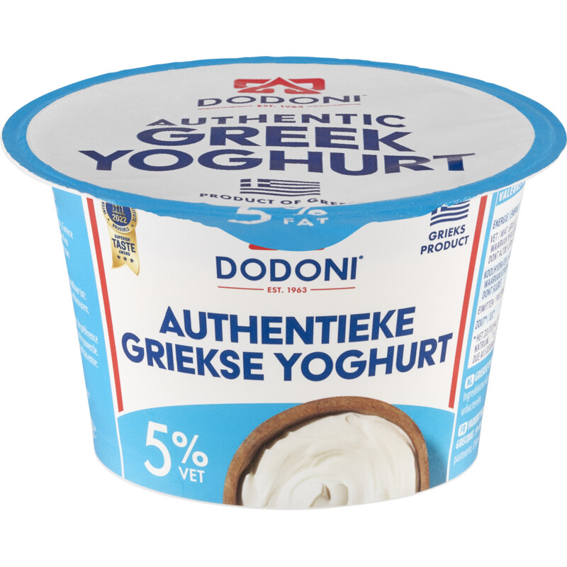 Dodoni Griekse yoghurt 5% vet