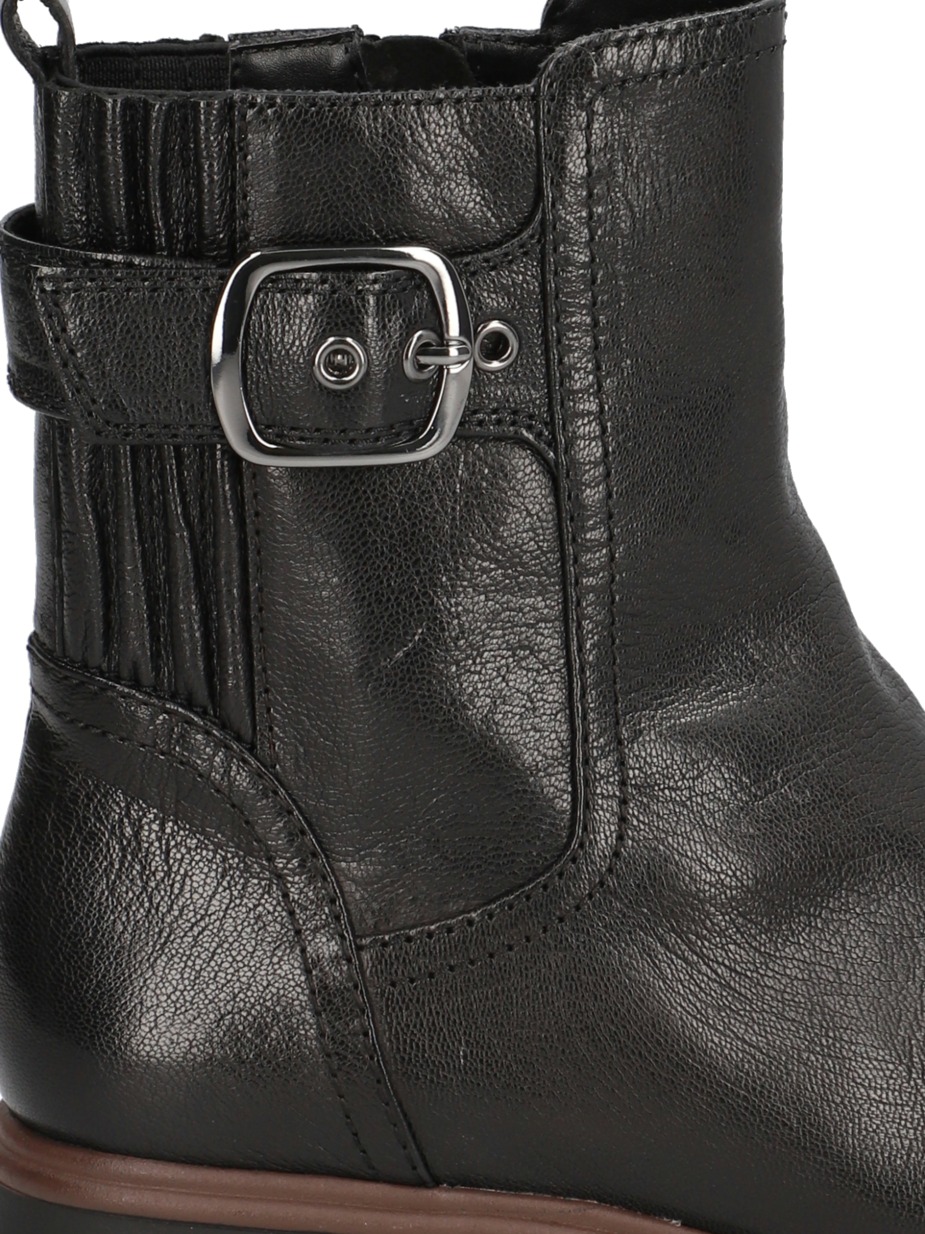 Glattleder Boot