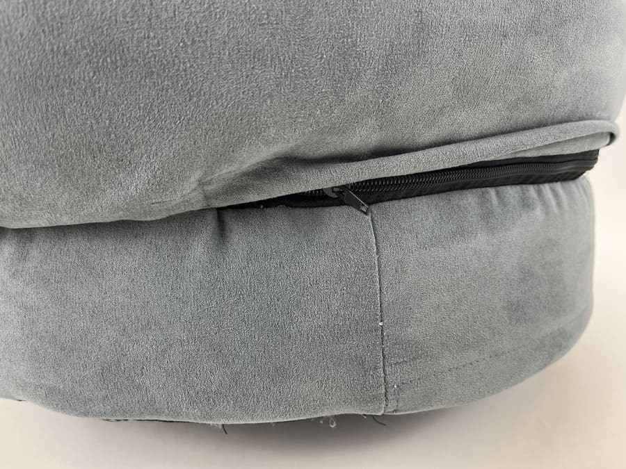Sofá ortopédico viscoelástico para cães Leeby Grey