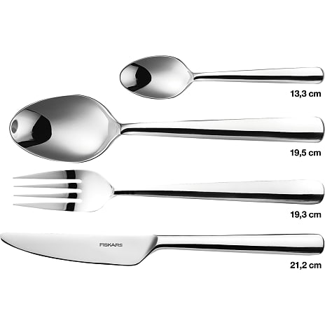 Fiskars Functional Form bestiksæt 24 dele - blank