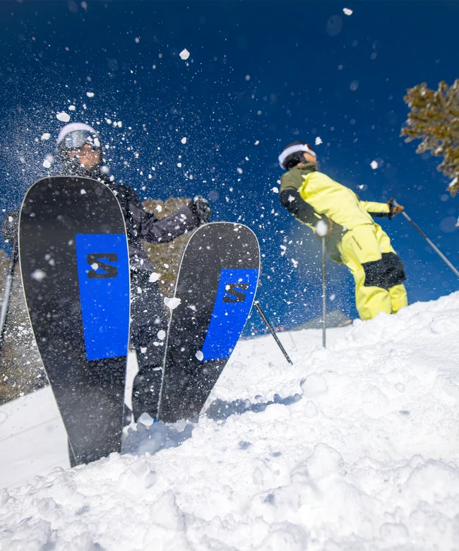 STANCE 96  All Mountain-Ski Unisex Black/RaceBlue/WetWeather