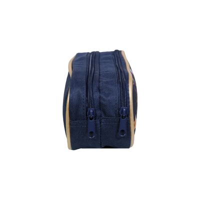 Trousse rectangulaire Cybel - 2 compartiments - bleu marine - Bagtrotter
