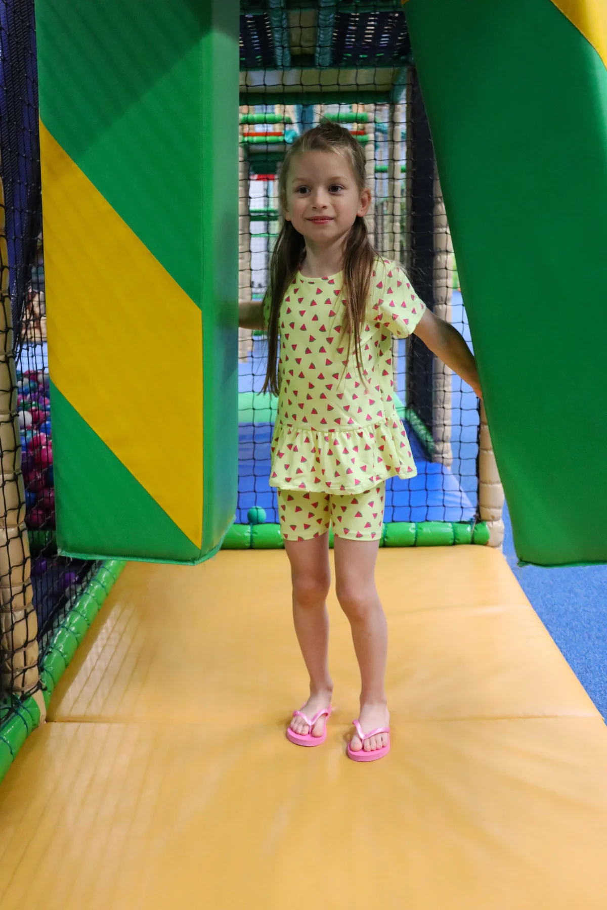 Liberte Ami Alma-Frill-T-Shirt (Kids) ellow watermelon