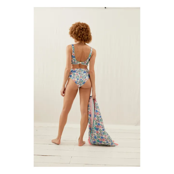 Louise Misha Haut de Maillot Ohau Fibres Recyclées - Collection Femme | Bleu