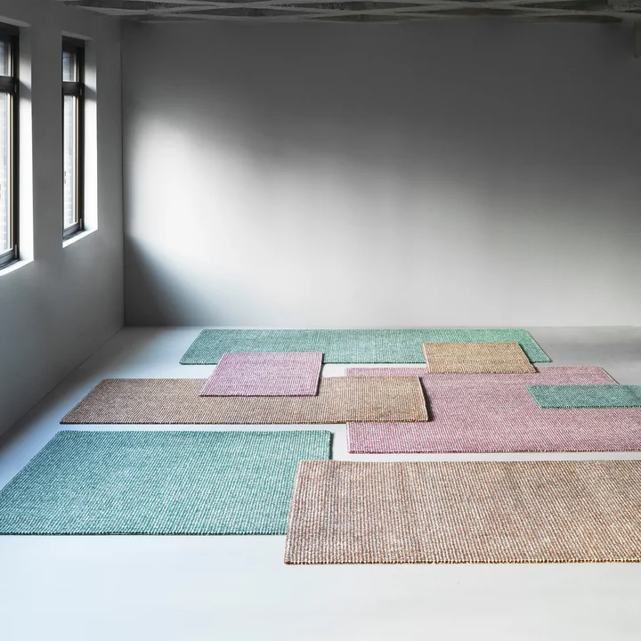 Normann Copenhagen - Flick Teppich 170 x 240 cm, off white / braun