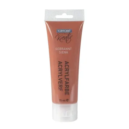 Stylex Acrylfarbe gebrannte Siena 75 ml