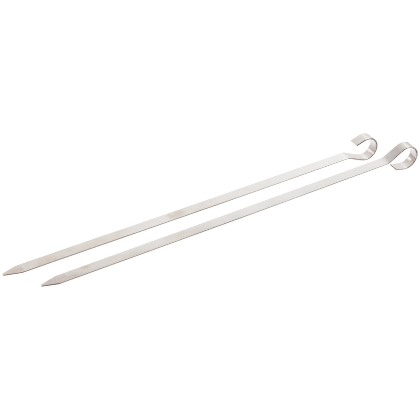 Flamino BBQ Edelstahl Spiesse | 35 cm | 4 Stück