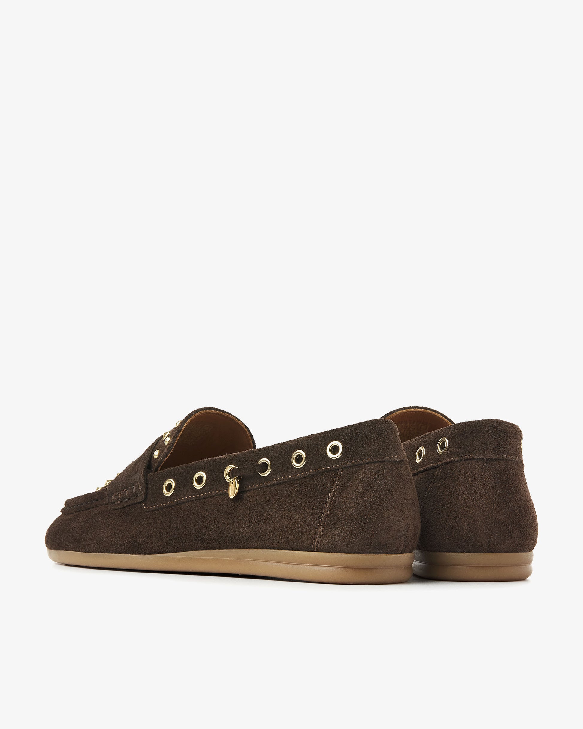 VIA VAI bruine dames loafers June Macy