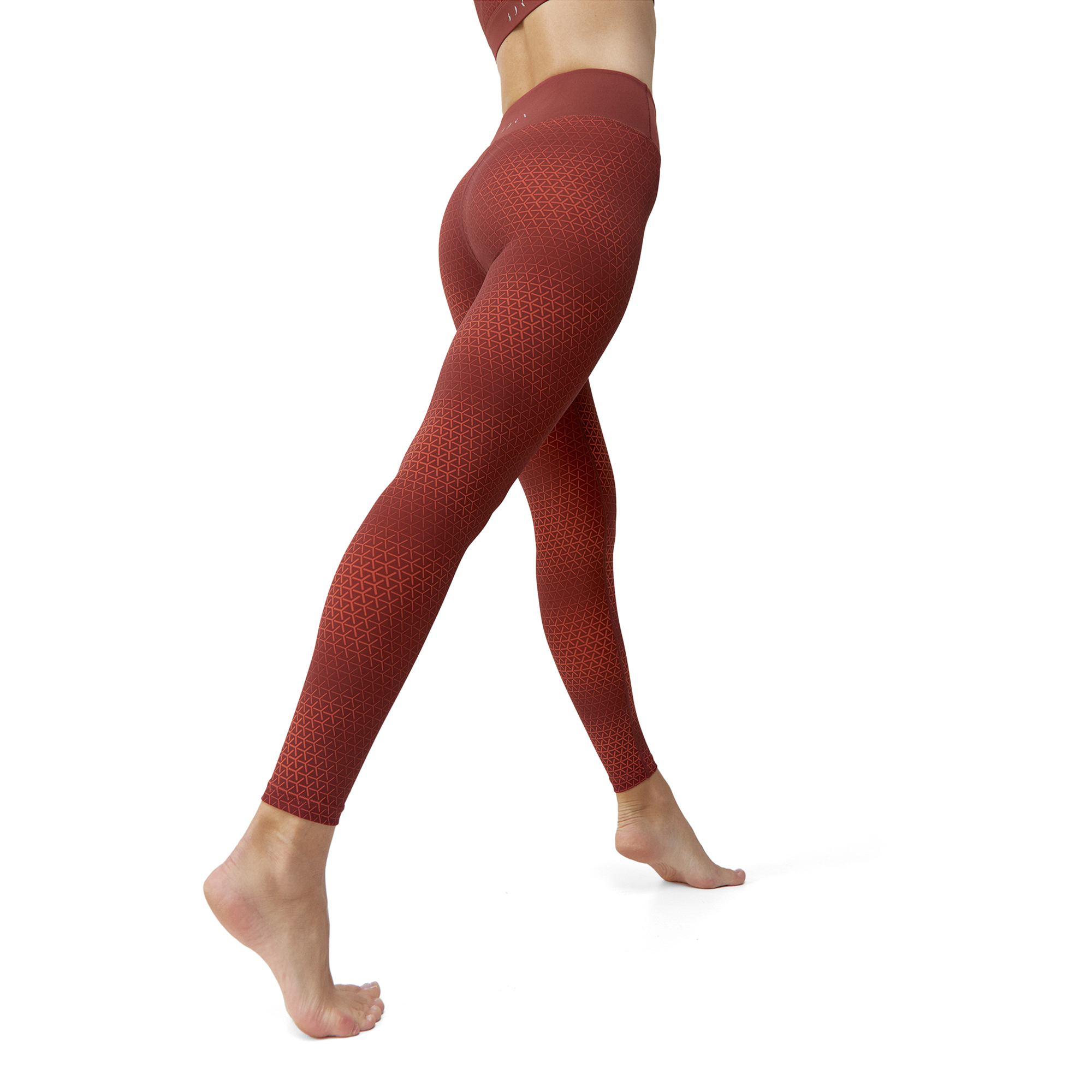 YUTO - Legging yuto avec un design imprimé unique | Orange