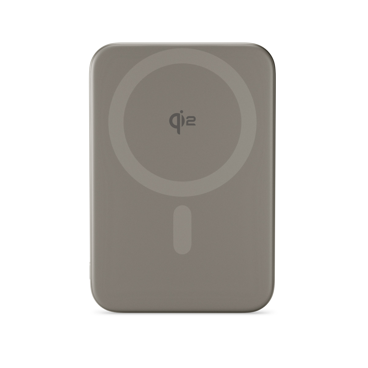 (15W) 5000mAh Alu Mag  EM51 Powerbank USB C Ladegerät Slim MagSafe UltraPack Qi2 Wireless Charger PD (9915112100086) - Titan