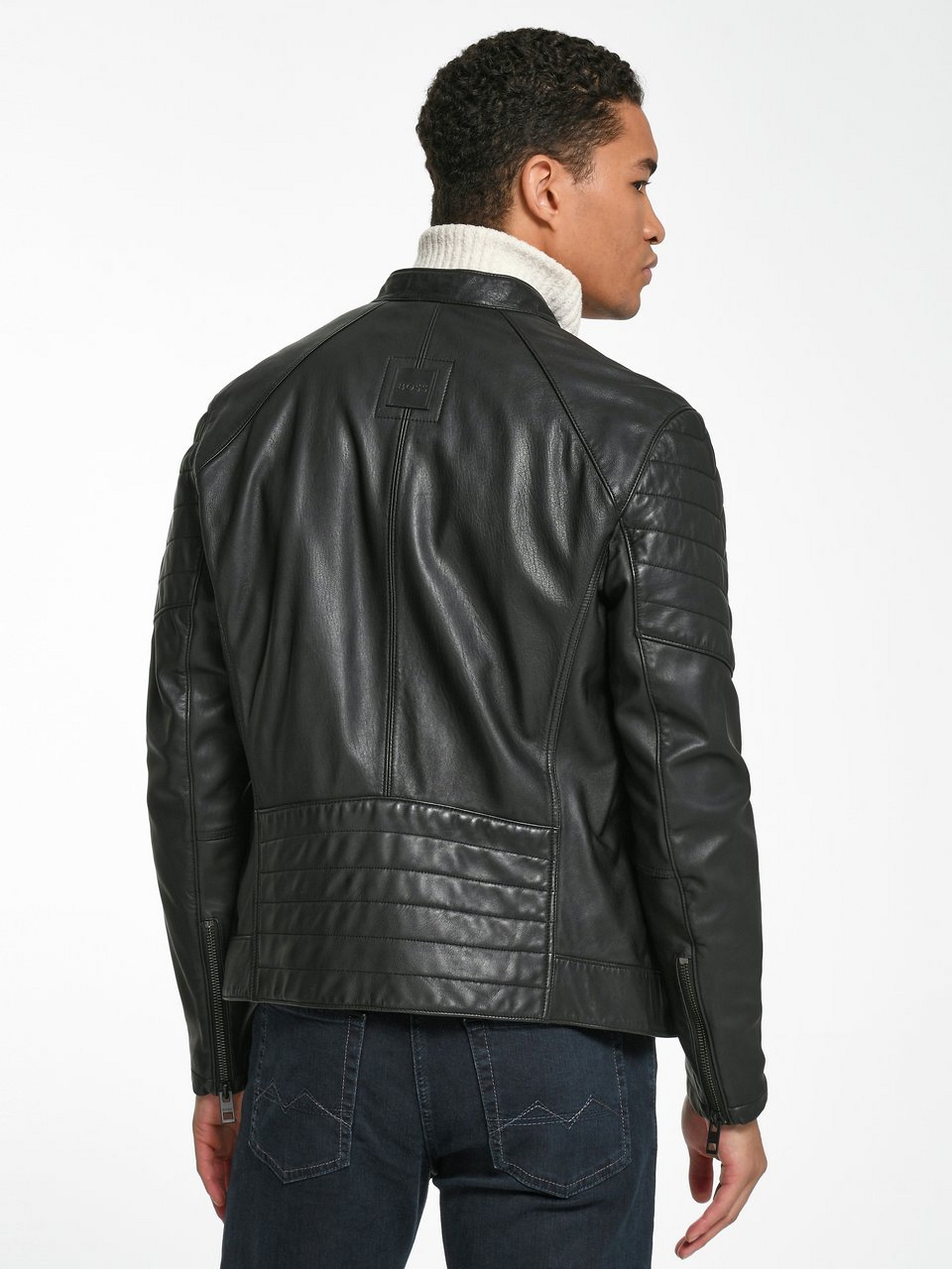 Lederjacke