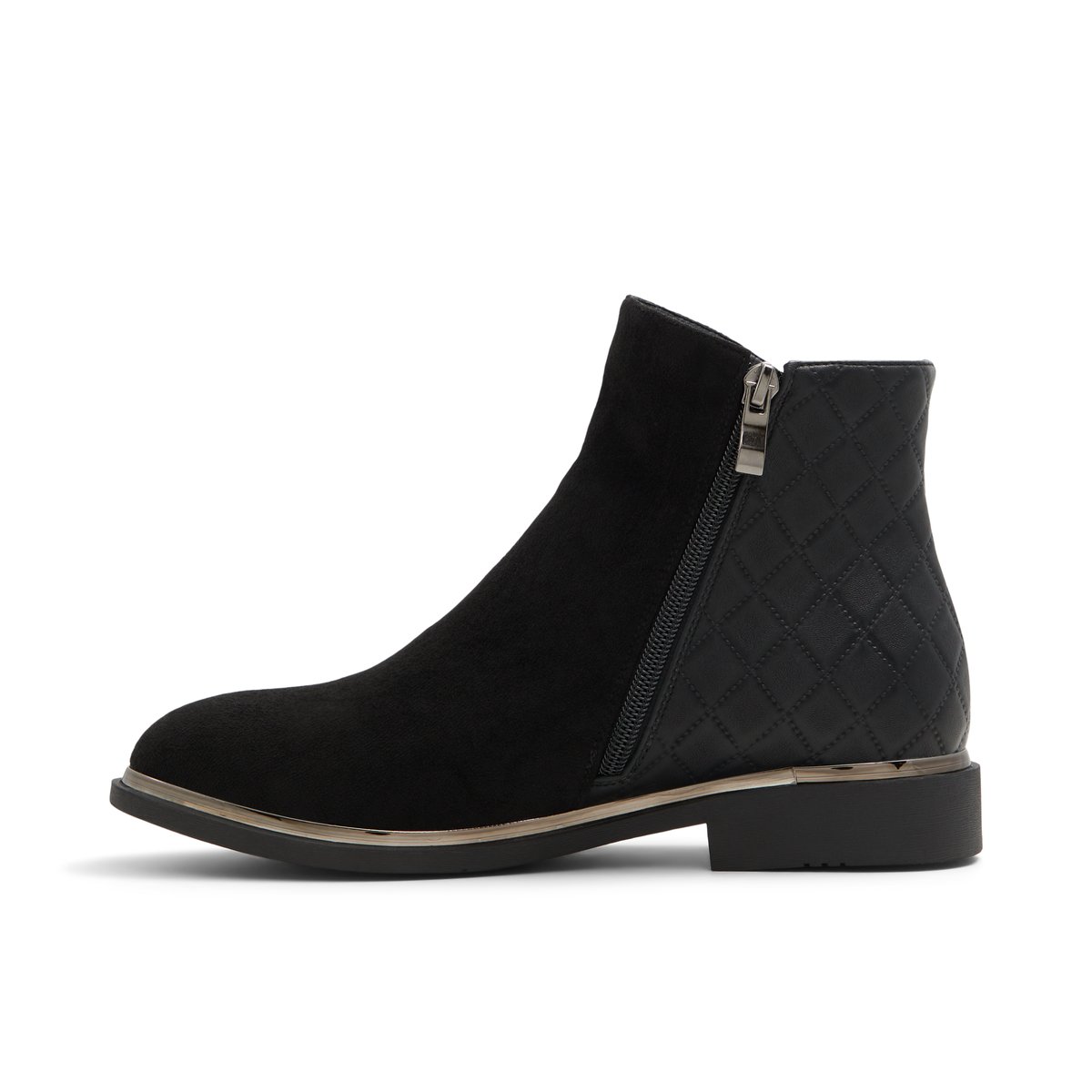 AQUA-MODA-Elstree-Bottillon - Talon plat - Noir