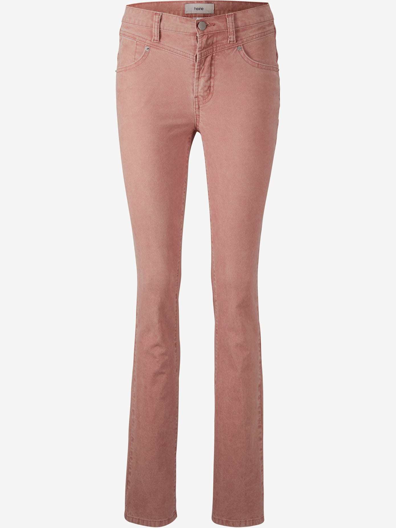 Pantalon en velours côtelé coupe droite