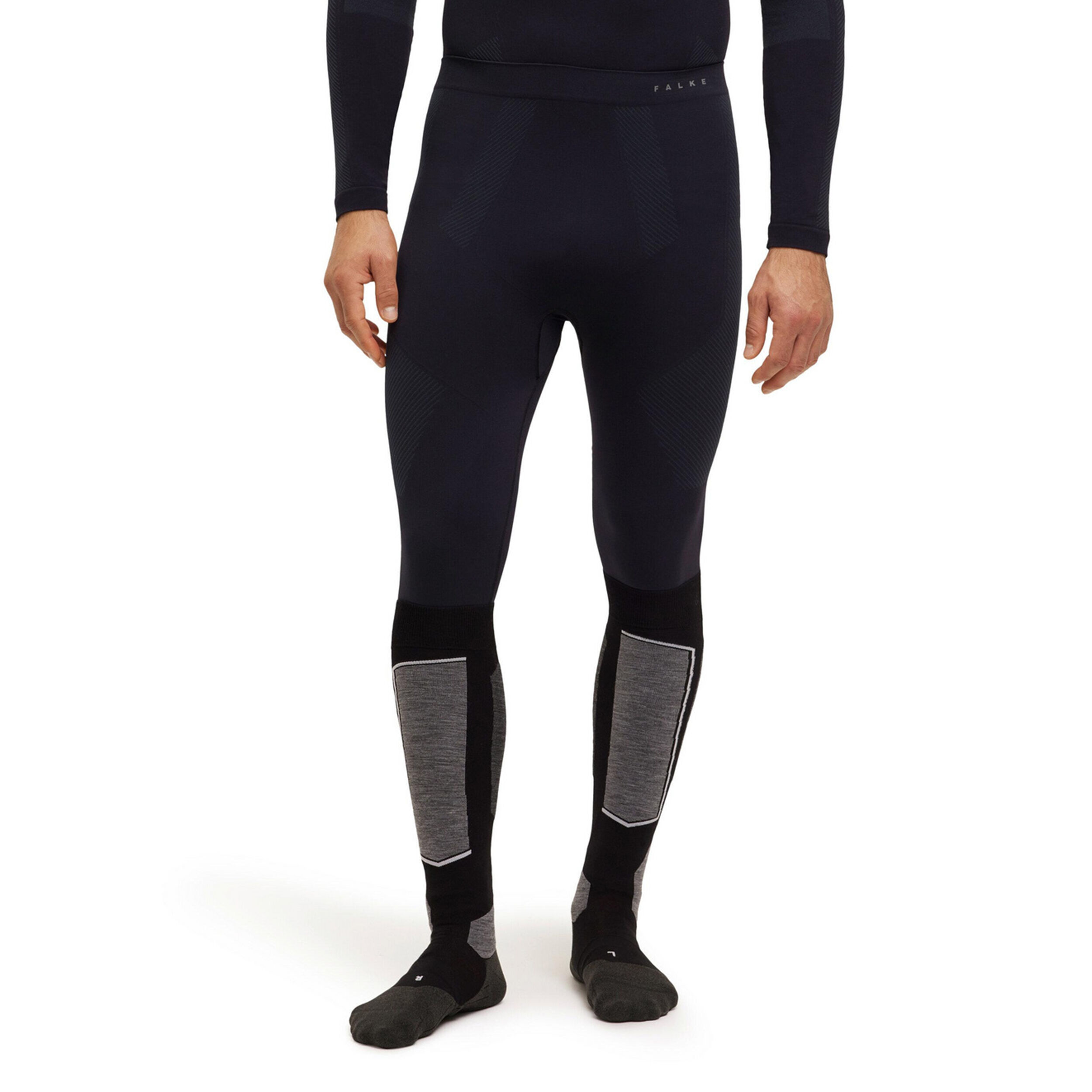 Falke Warm Collant Tight Hommes - Noir
