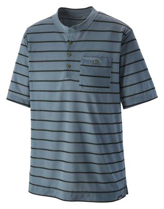 T-Shirt VTT Patagonia Capilene Cool Trail Bike Henley Gris