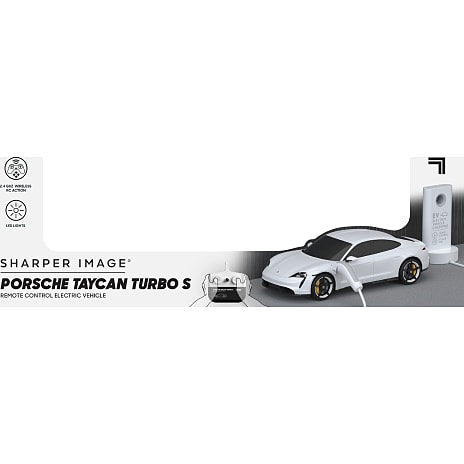 Sharper Image Porsche Taycan Turbo S fjernstyret bil