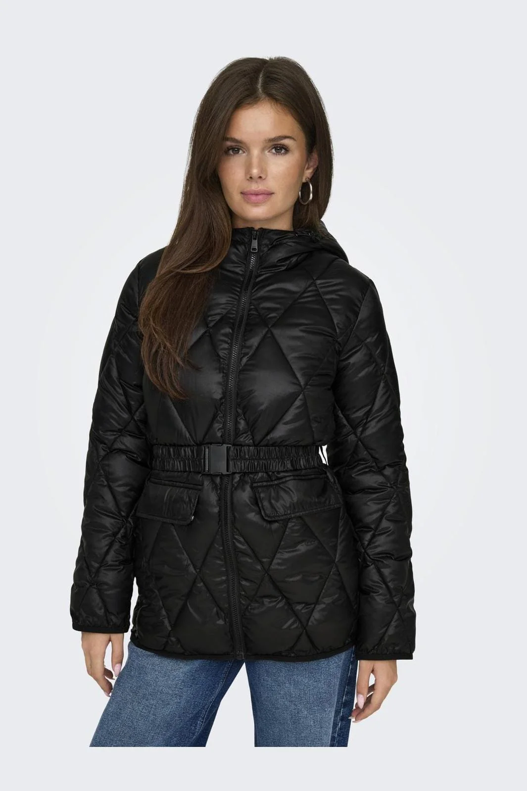 Only Onlvega Fitted Quilt Coat